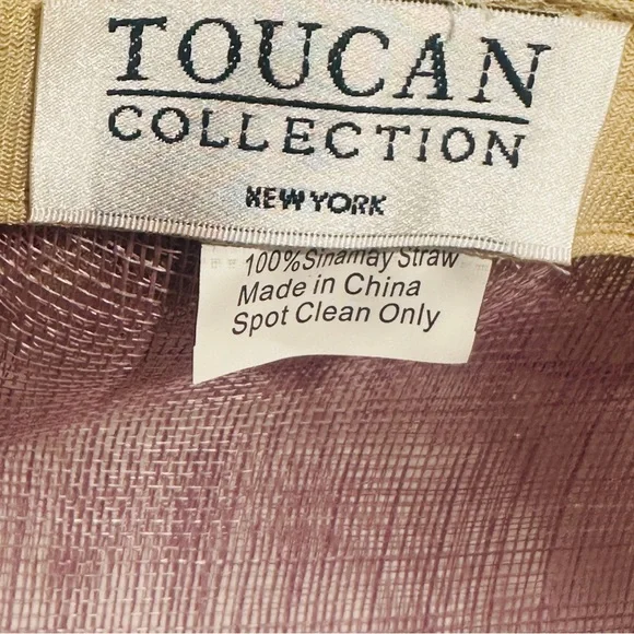 Toucan Collection Yellow and Purple Hat - Picture 6 of 7